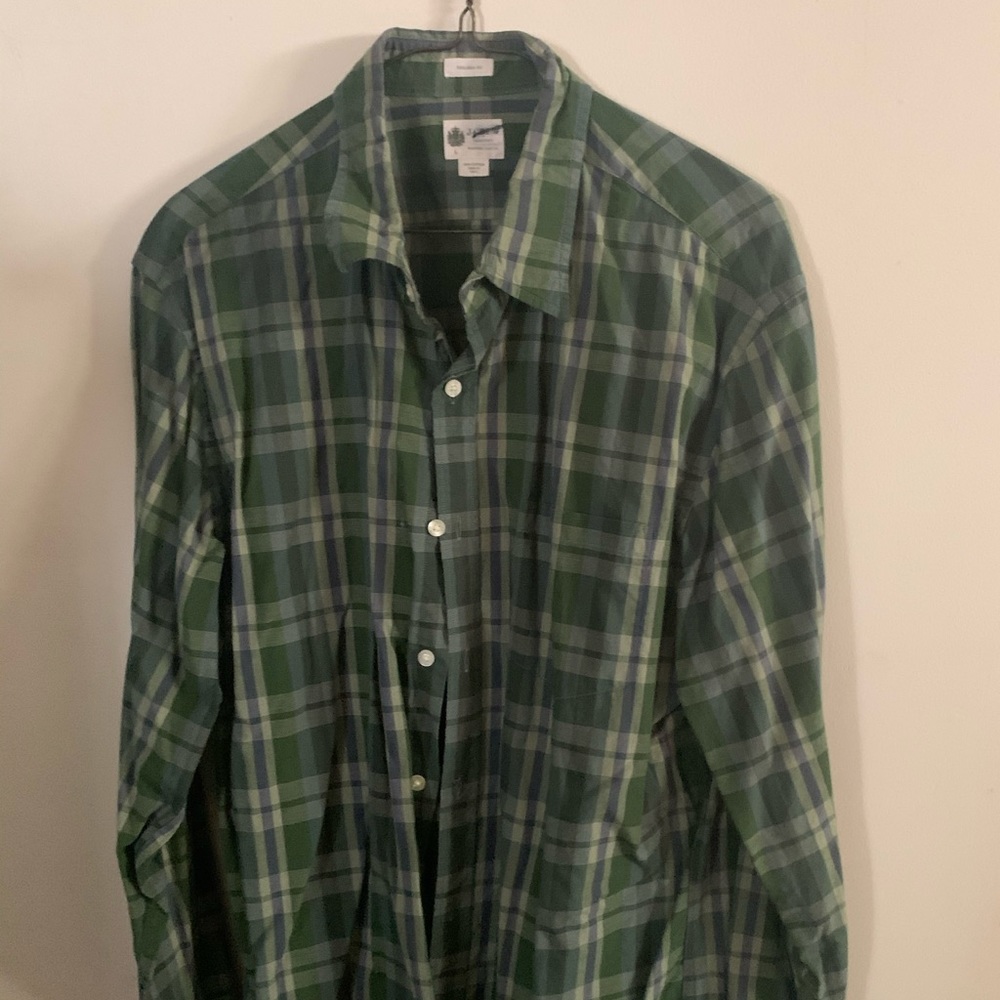 jcrew long sleeve button down shirt